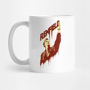 Renfield movie Nicholas Hoult graphic design ironpalette Mug